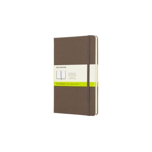 Large Notebook Earth Brown Bruin Hardcover Blanco| Moleskine-0