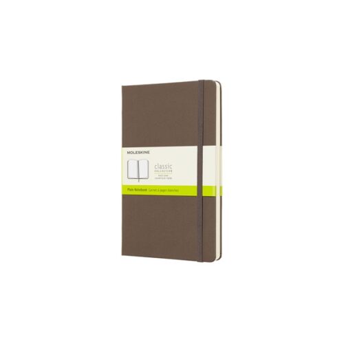 Large Notebook Earth Brown Bruin Hardcover Blanco| Moleskine-0
