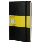 Large Notebook Black Hardcover Geruit | Moleskine-0
