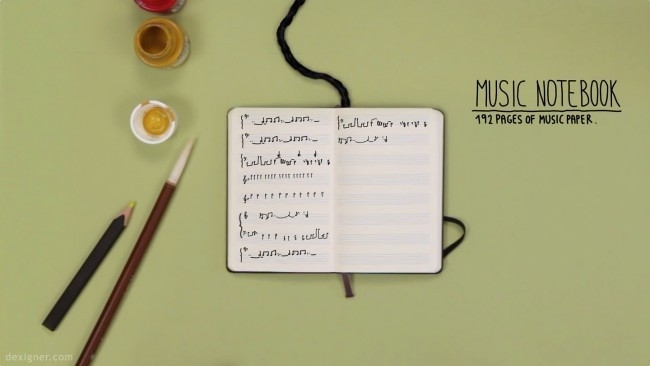 Large Notebook Hardcover Music | Moleskine-229