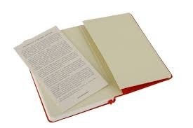Large Notebook Red Hardcover Gelinieerd | Moleskine-294