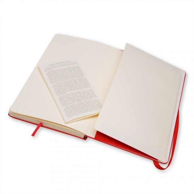 Large Sketchbook Hardcover Blanco Red | Moleskine-212