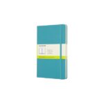 Large Notebook Reef Blue Softcover Blanco | Moleskine-0