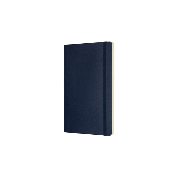 Large Notebook Sapphire Blue Softcover Dotted | Moleskine-468