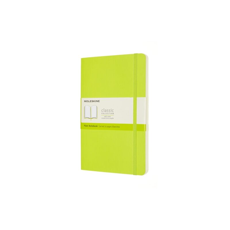 Large Notebook Lemon Green Softcover Blanco | Moleskine-0