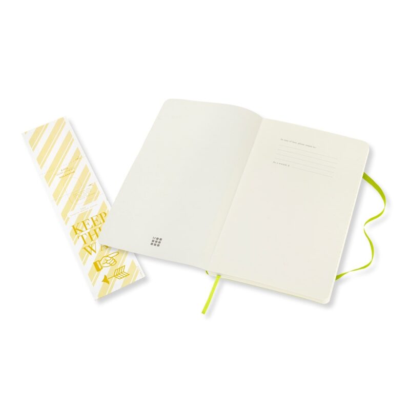 Large Notebook Lemon Green Softcover Blanco | Moleskine-1222