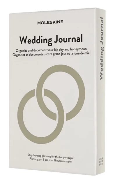 De wedding journal van Moleskine